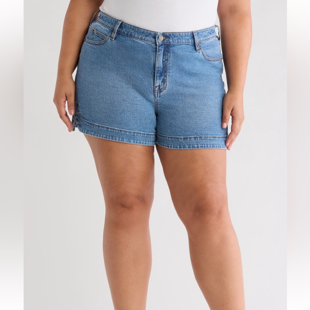 NWT JOIE Blue Denim Women's Shorts size 28W